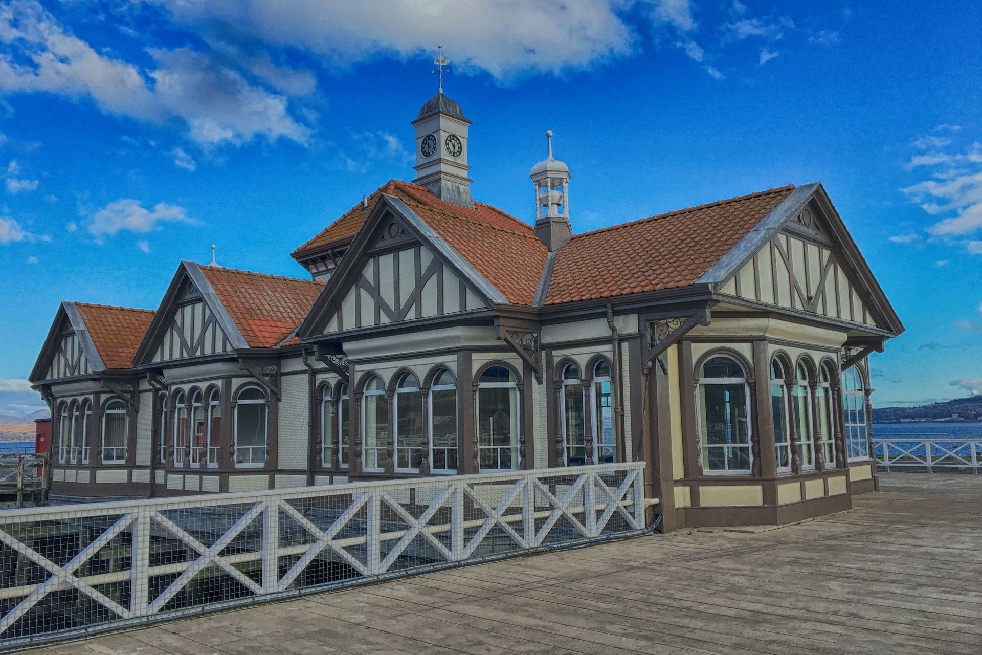Background image - Dunoon Pier