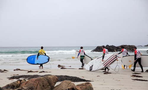 The Isle of Tiree is a popular surfing destination.