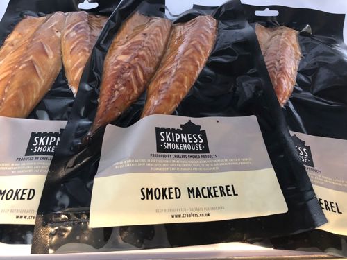 Stop at Skipness Smokehouse for some freshly smoked fish.