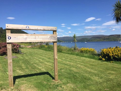 Head for a walk on the Loch Lomond & Cowal Way for some stunning coastal views.