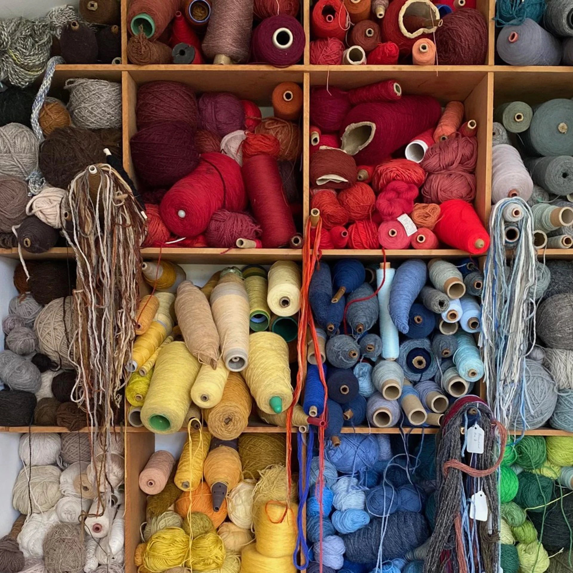  Louise Oppenheimer's  wool in studio.jpeg (1)