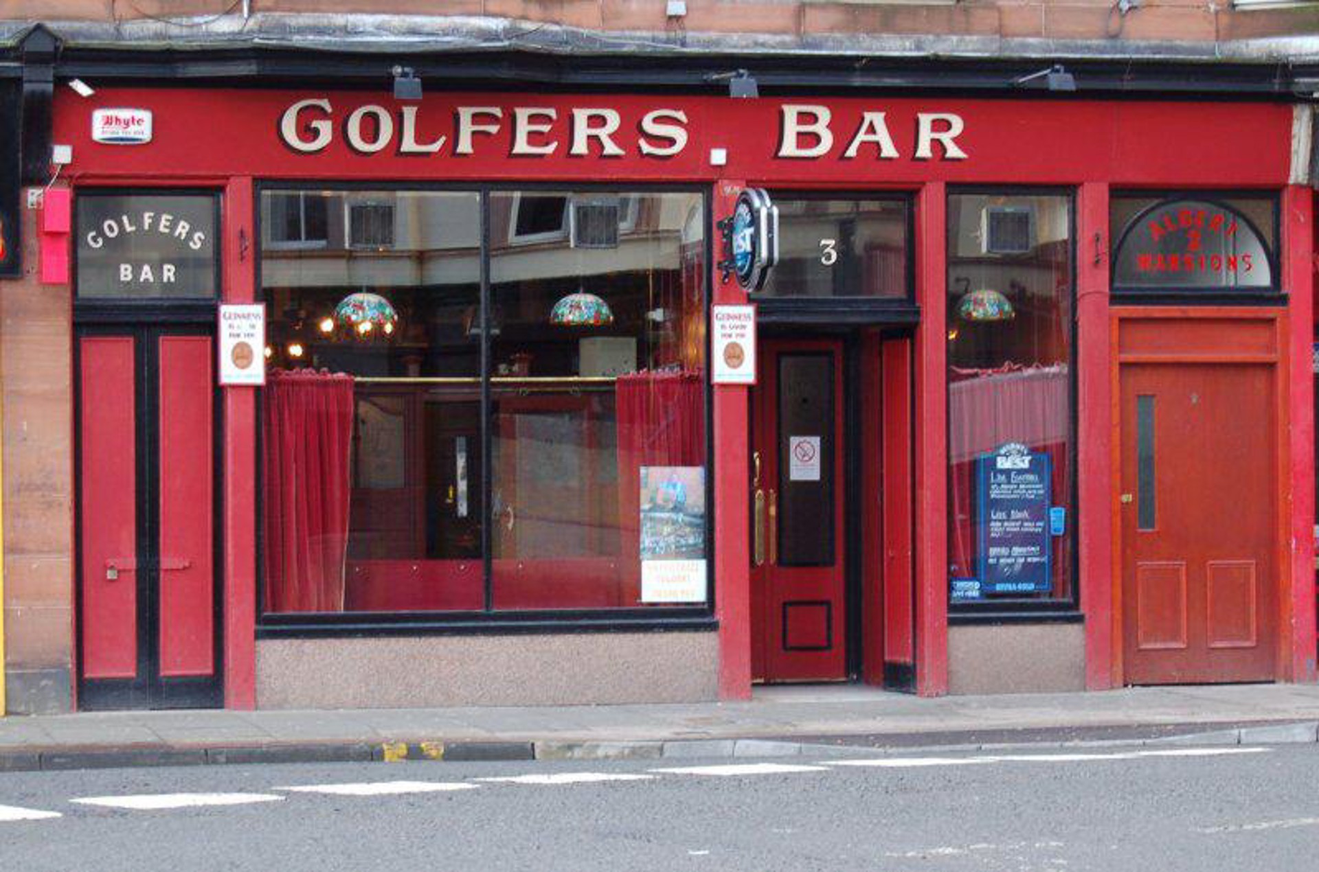 Background image - Golfers Bar
