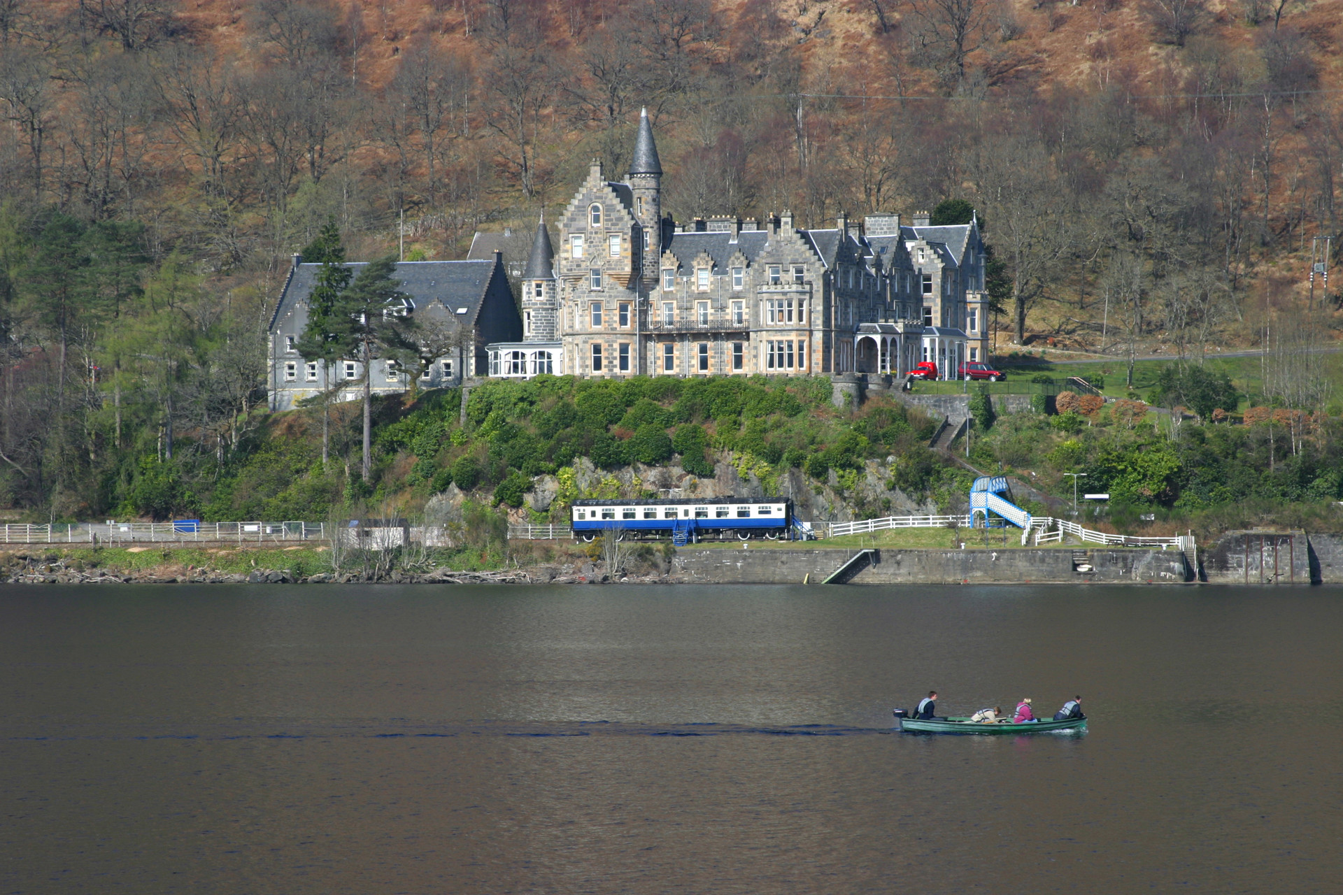 Background image - IMG 0168 Hotel From Across Loch