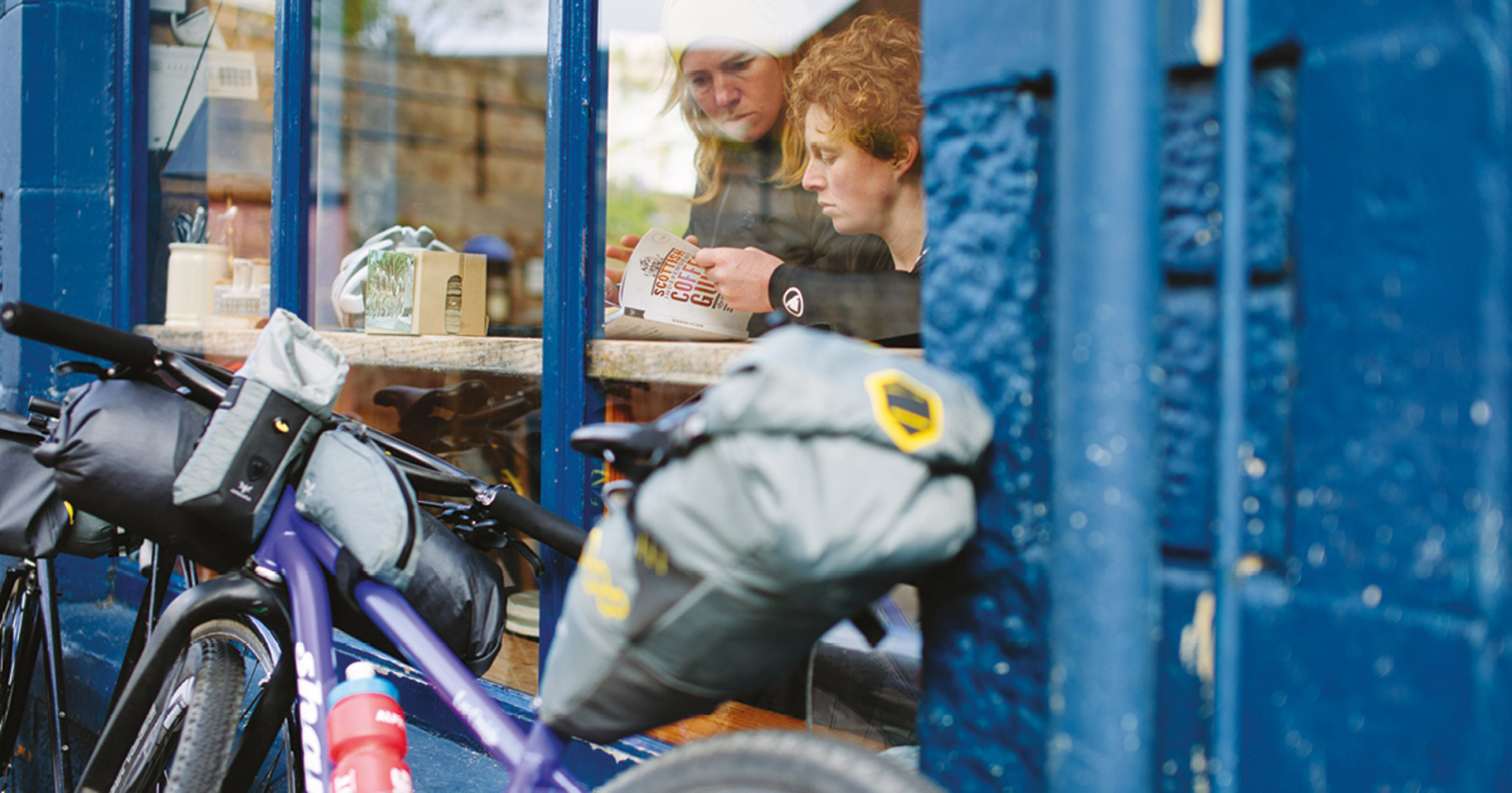 Cycling Cafe Stop