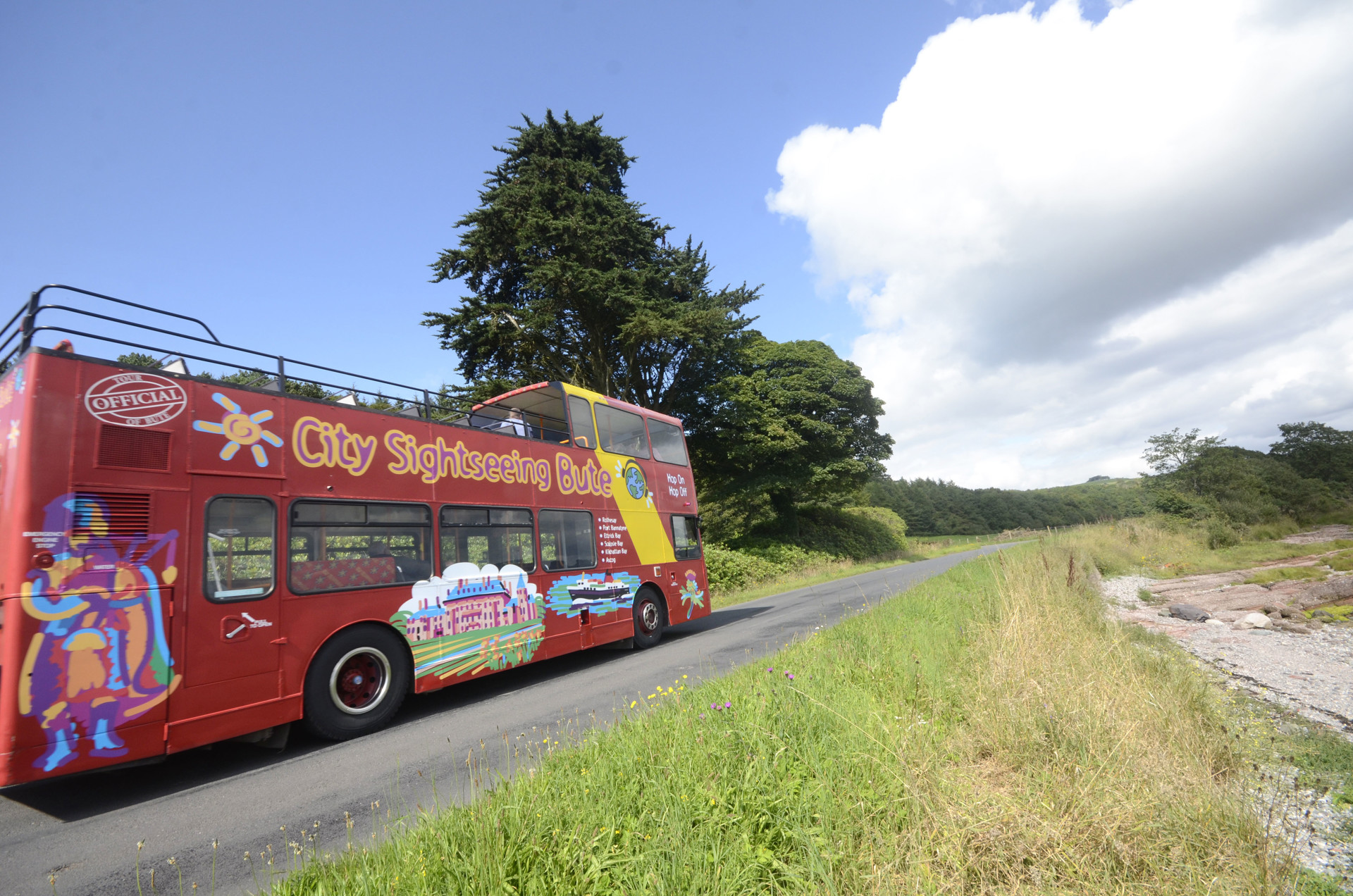 Background image - Bute Bus Tours