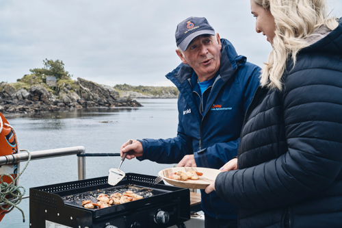 Join Islay Sea Adventures on a whisky tasting boat tour around Islay.