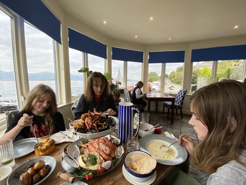 A visit to the Pierhouse Hotel can be for the whole family.