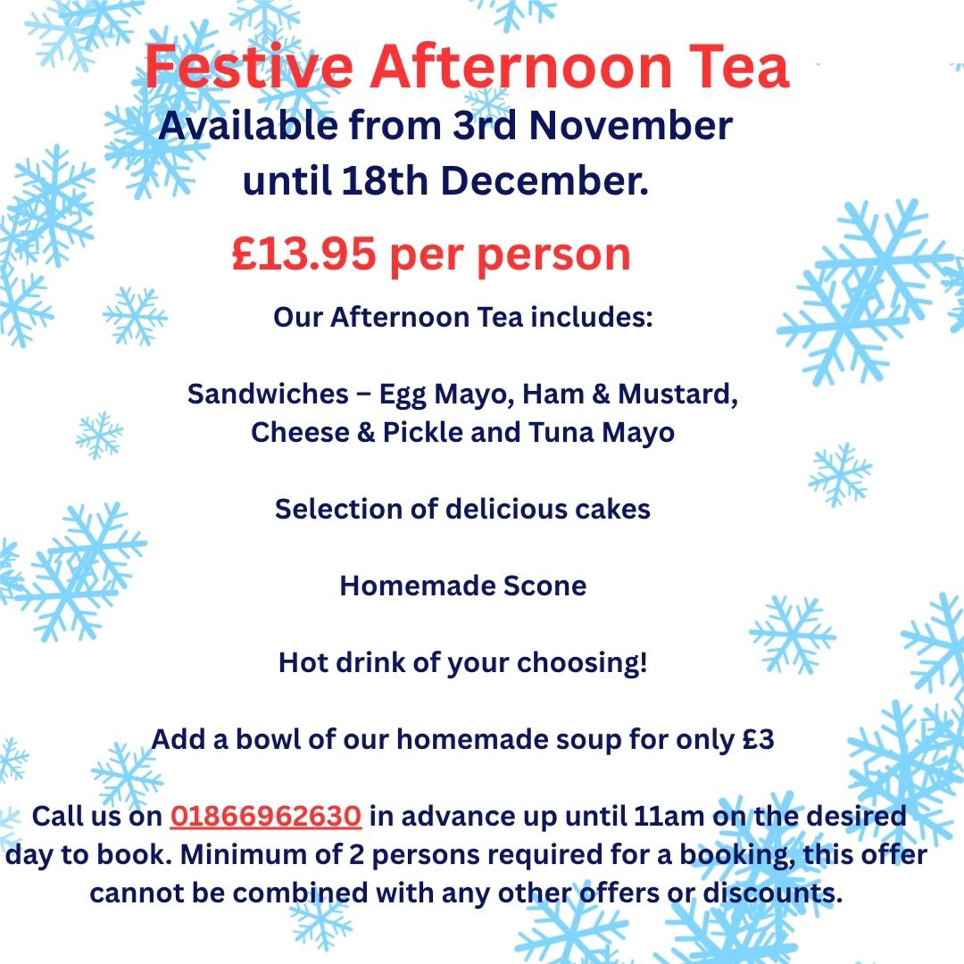 Background image - Afternoon Tea Winter 2025