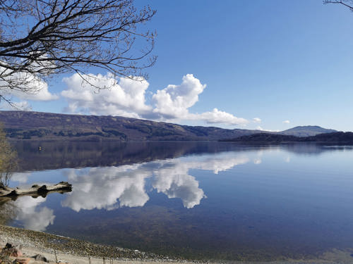 The Luss Campsite offers great views for you to wake up to!