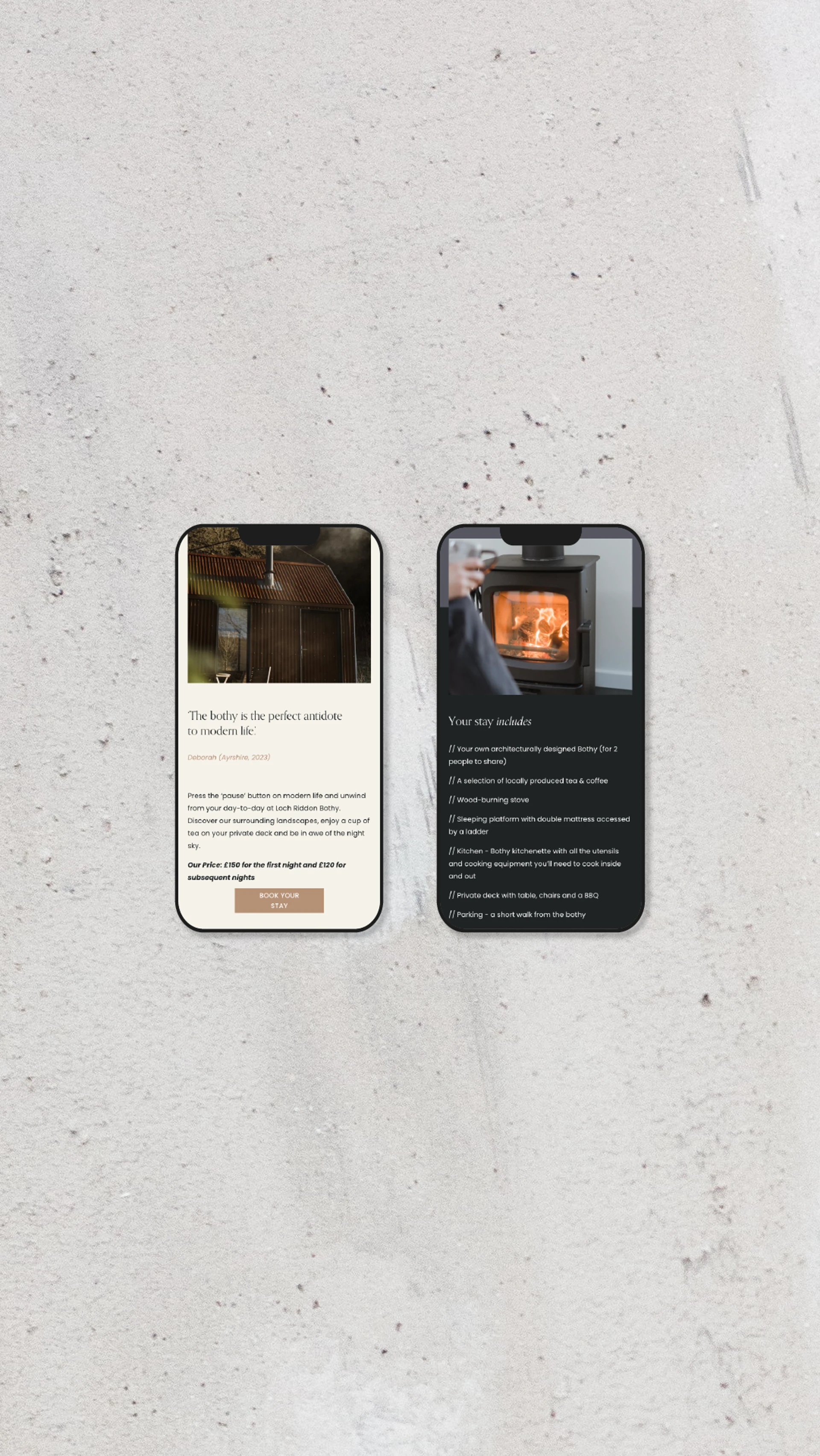 Loch+Riddon+Bothy+Web+Design+Creative+Globe+Studio8