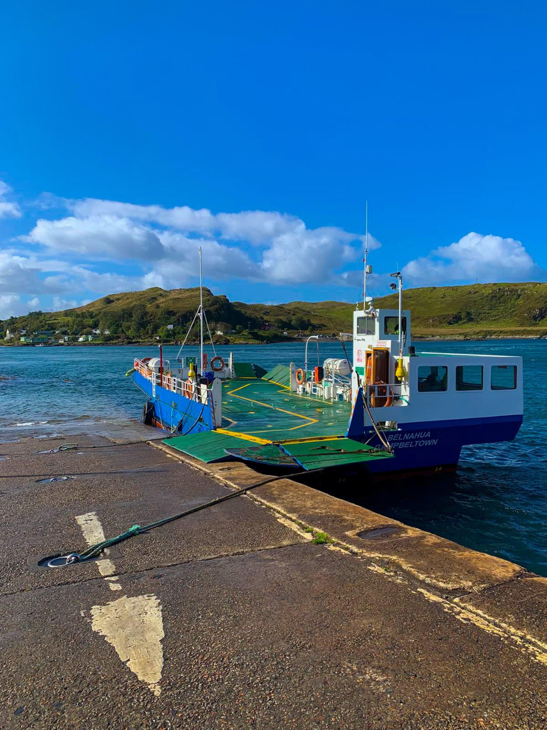 Background image - Ferry Waiting To Go To Luing Luing Kelpie Media