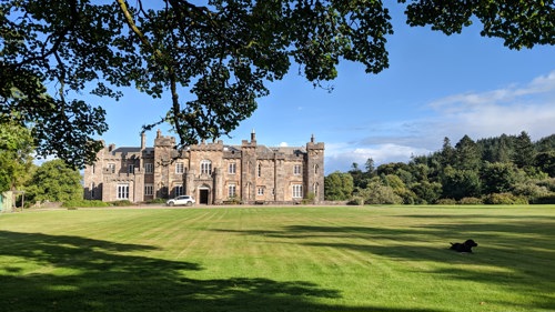 Fancy staying at a Scottish Castle? Book a night at the Torrisdale Castle bothies.