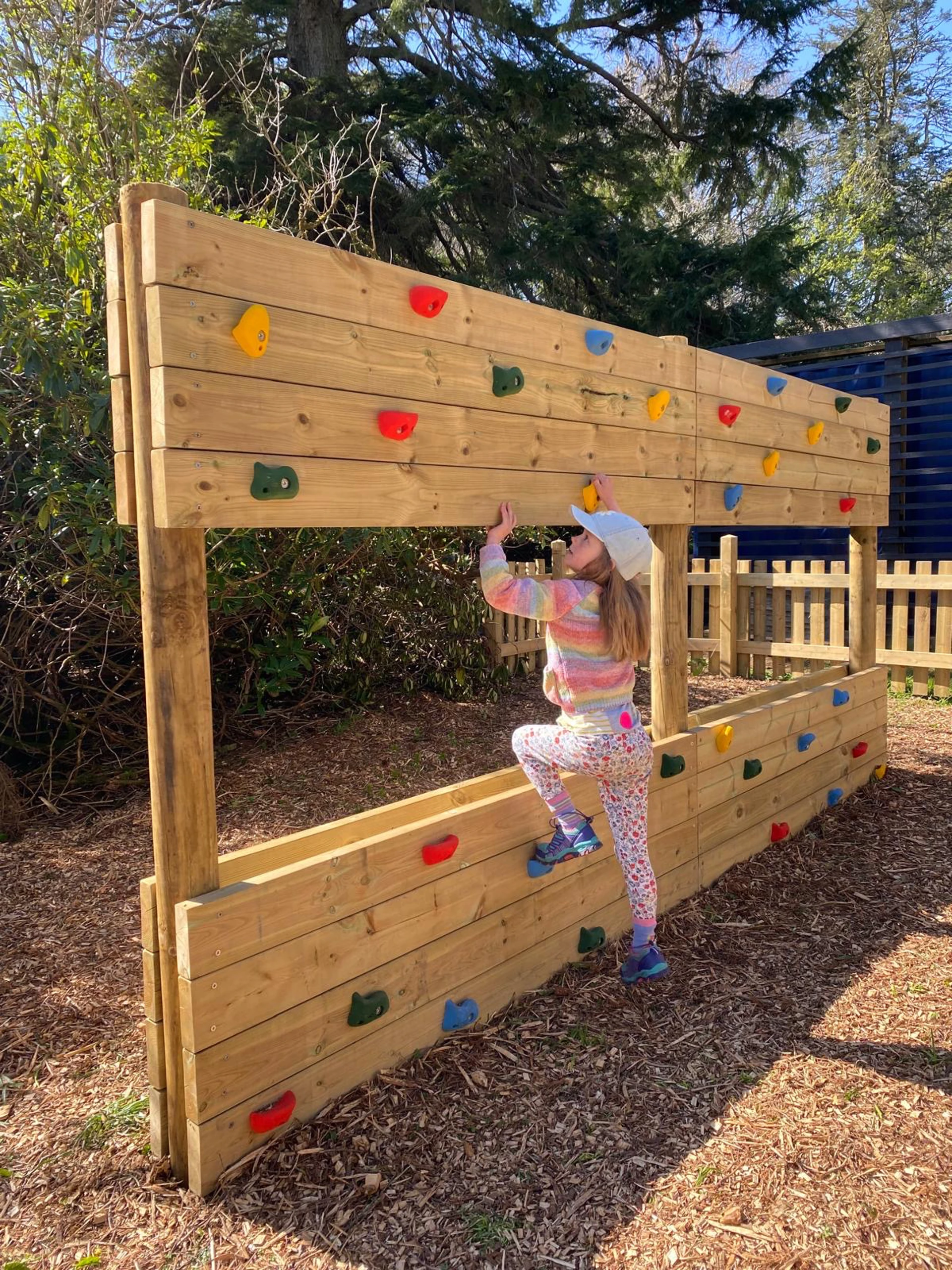 Dunollie Playground Climbing Wall