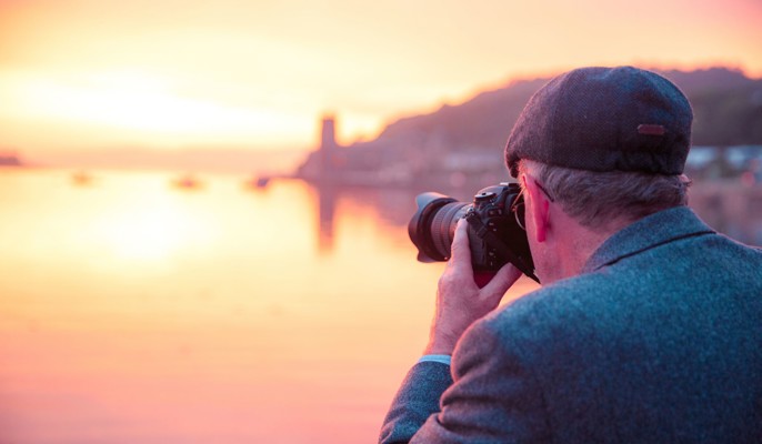 Photographer Oban Bay Sunset