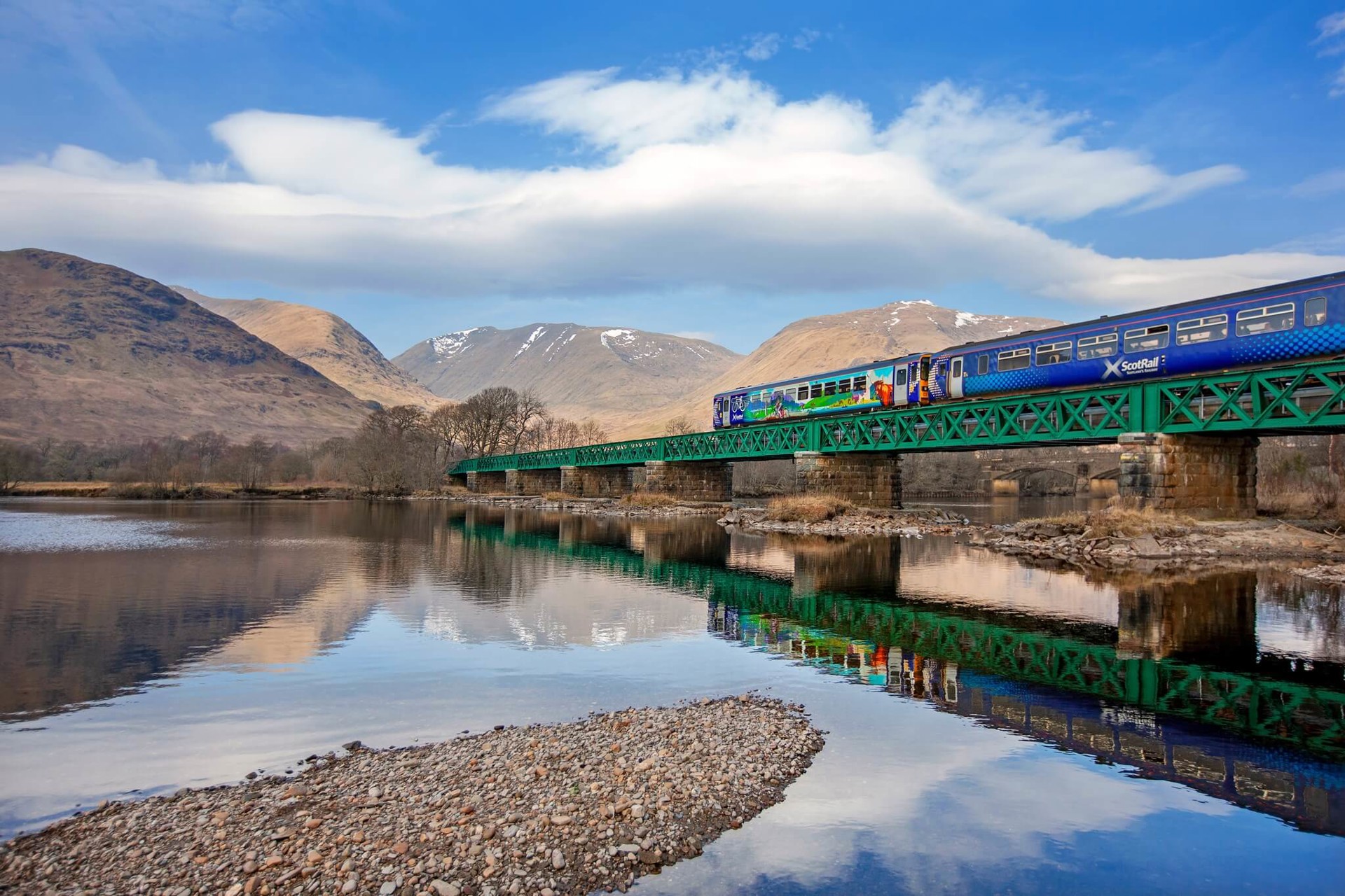 Background image - Scotrail Highland Explorer Visit Scotland