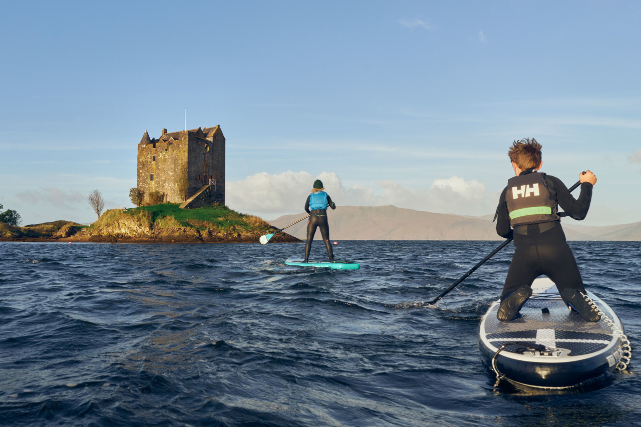 What is stand up paddle boarding and why choose Argyll to try it?