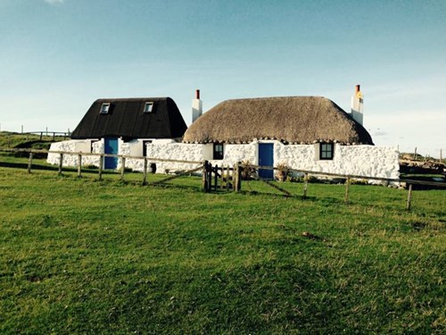 Croft houses on the Isle of Tiree