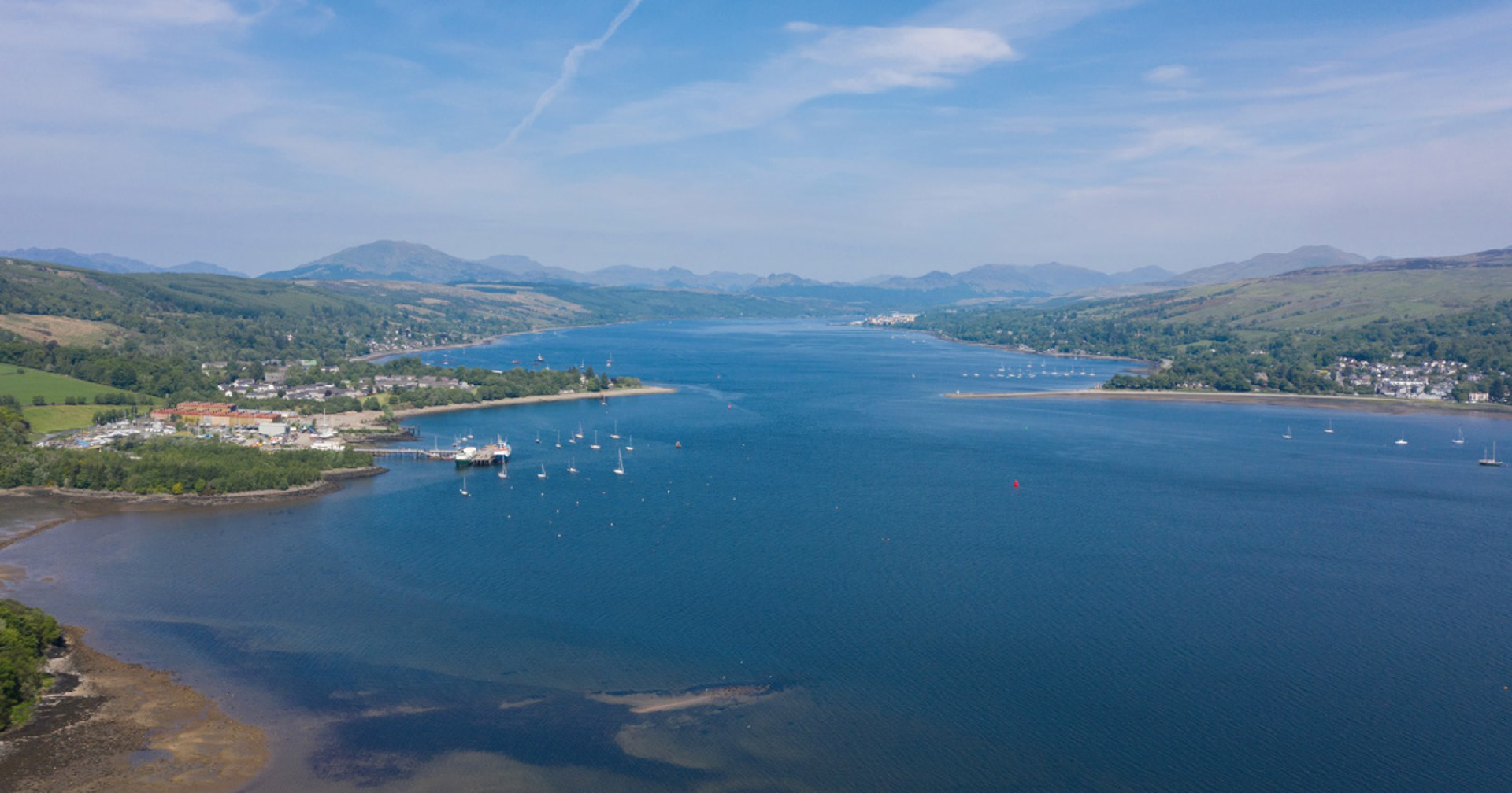 Background image - Rosneath Castle Park Aerial 2 1200