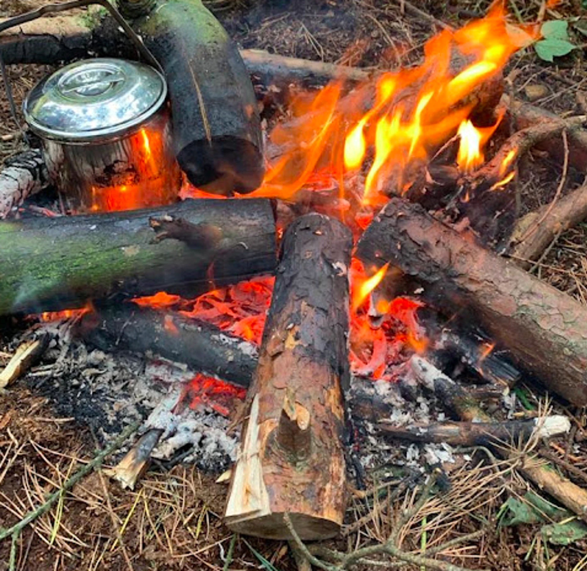 Jerry Can Heating In Fire