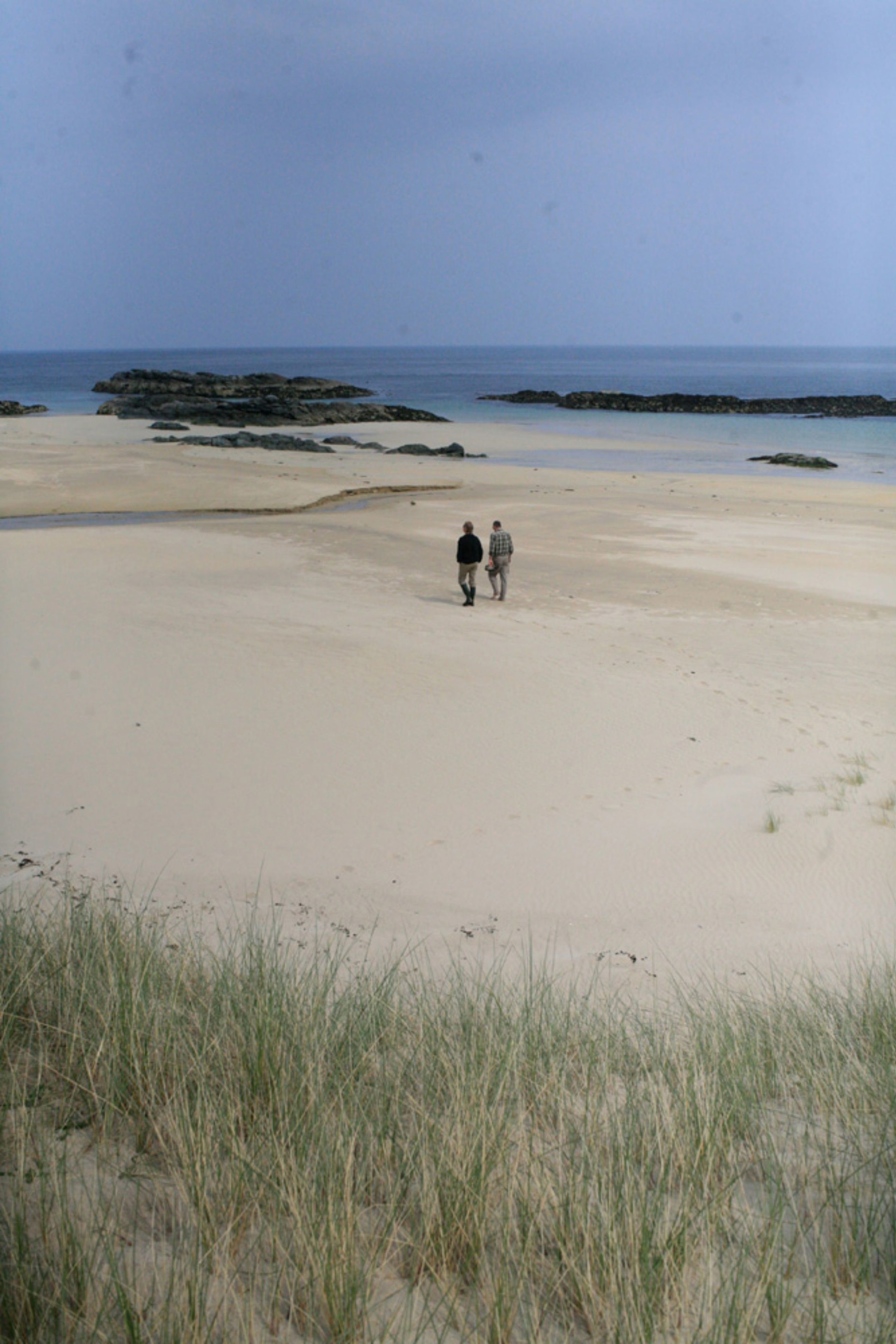 Background image - Colonsay Beach Sarah Hobhouse Portrait