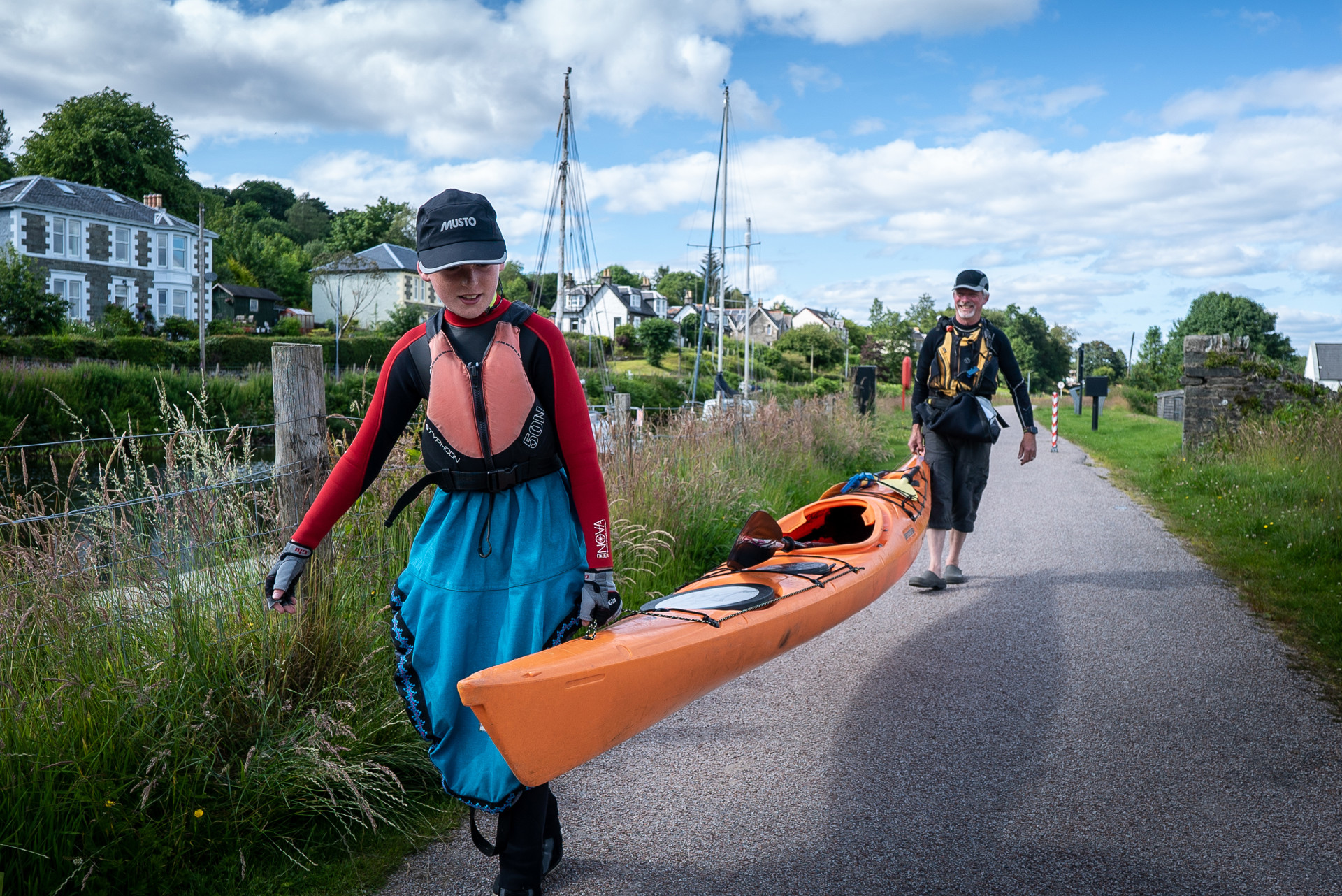 Background image - Crinan Canal Westcoastwaters Kayak