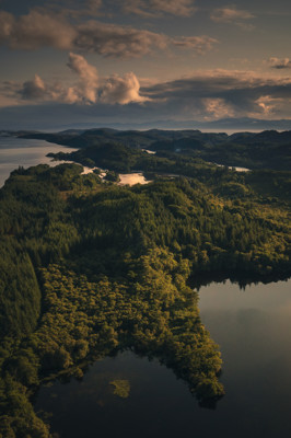 Loch Coille Bhar Aerial Marc Pickering