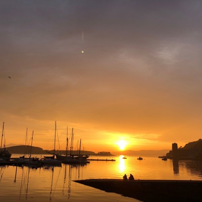 Oban Bay Sunset 2