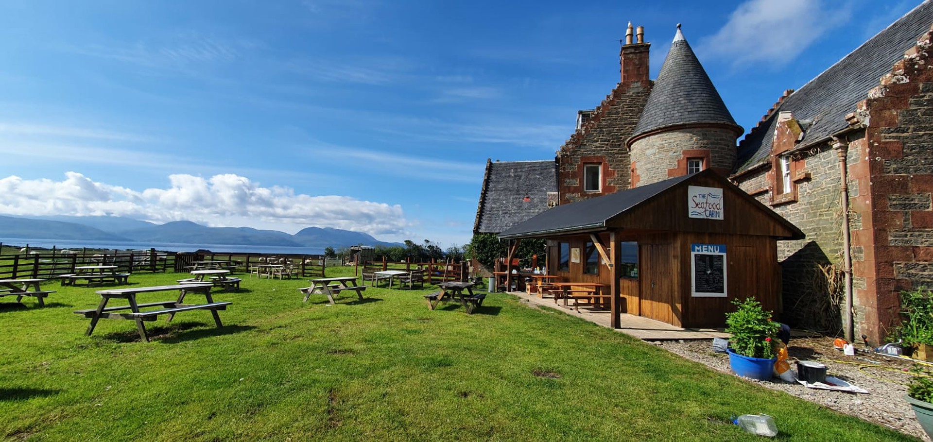 Background image - Skipness Seafood Cabin