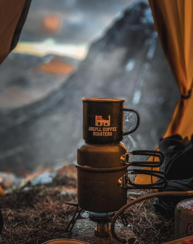 A must for your camping trip? Locally roasted coffee from Argyll Coffee Roasters.