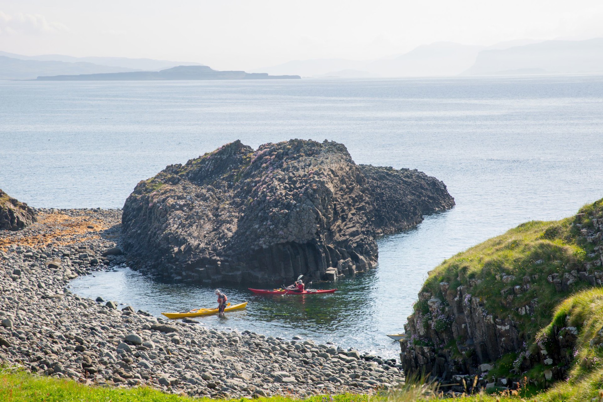 Kayaking Around Island