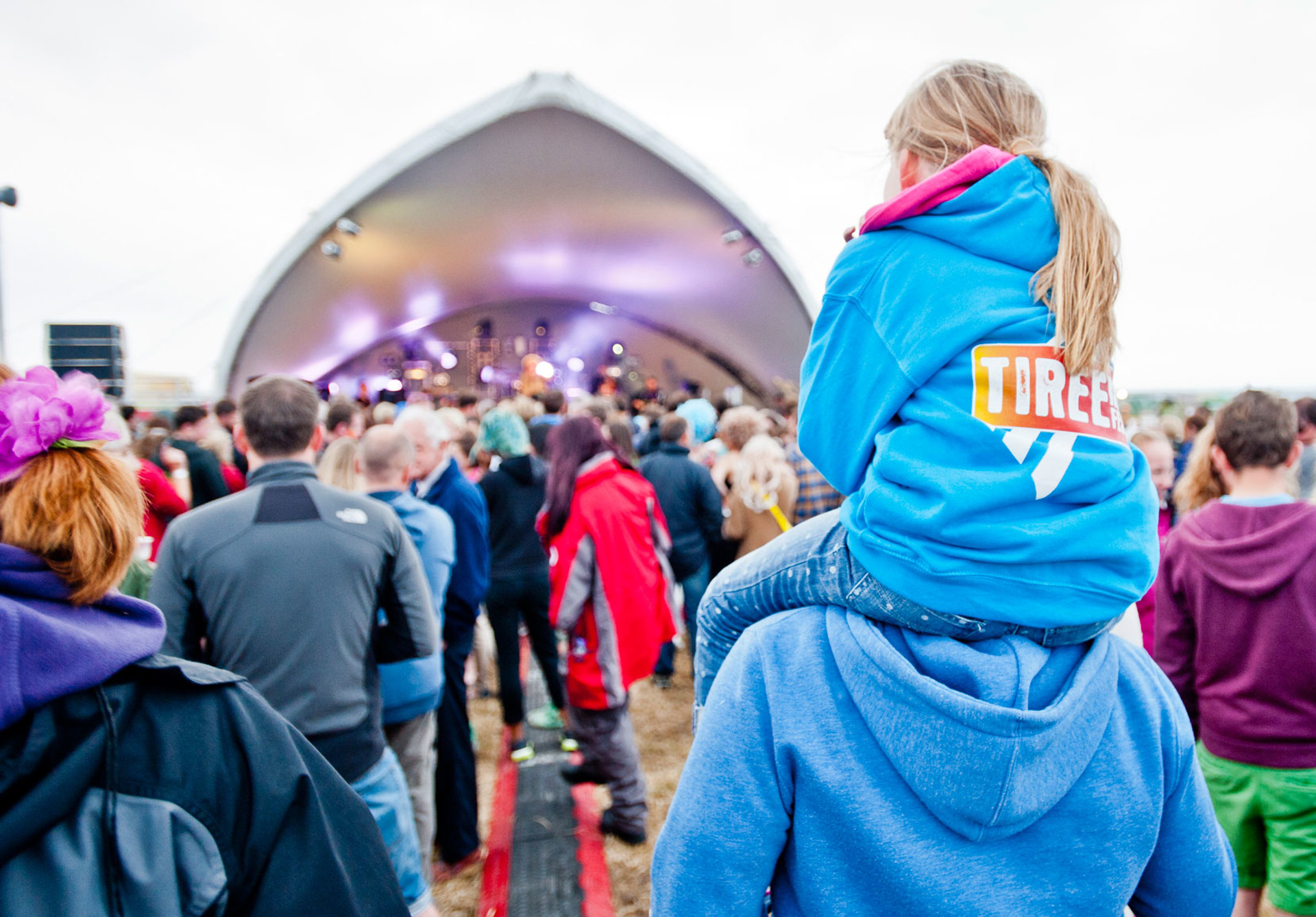 Background image - Tiree Music Festival