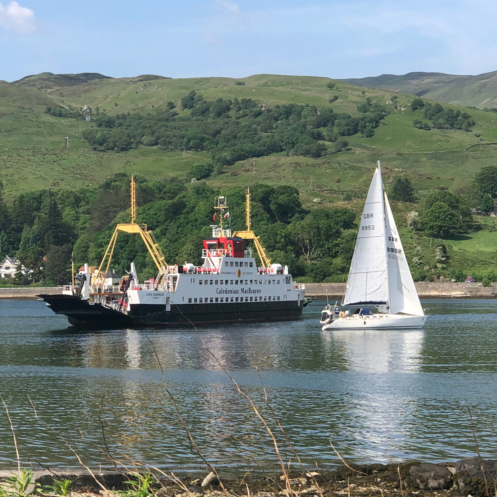 Background image - Rhubodach Ferry