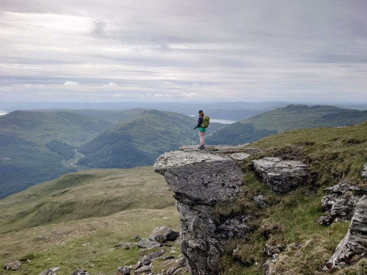 Heathery Heights View West To Loch Fyne From Ben Donich