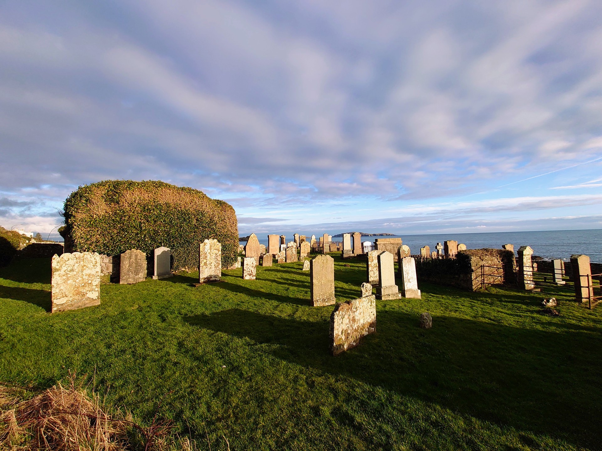 Background image - Heathery Heights St Columba's Chapel And Cemetery, Kintyre