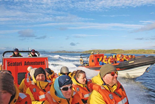 Seafari Adventures on route to Seil, Credit: Seafari Adventures