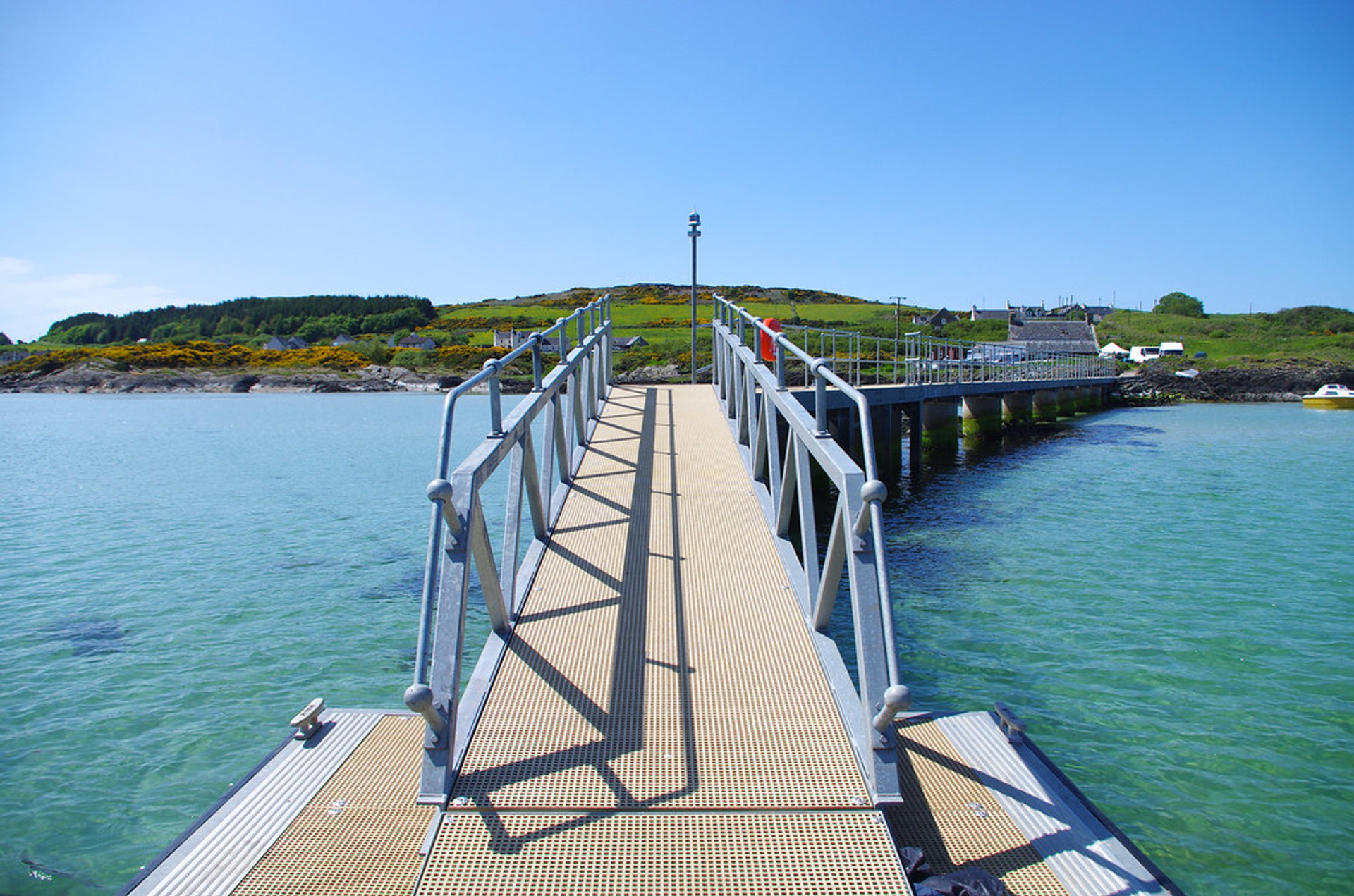 Background image - Isle Of Gigha Pontoons