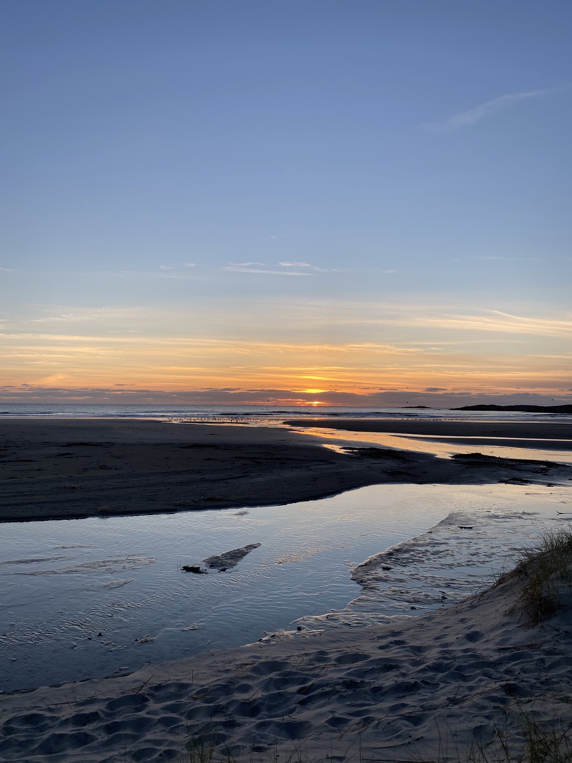 Background image - Machirbay Sunset Islay AM