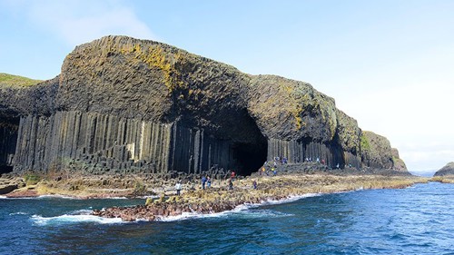 Some boat trips also stop at the famous Fingal's Cave.