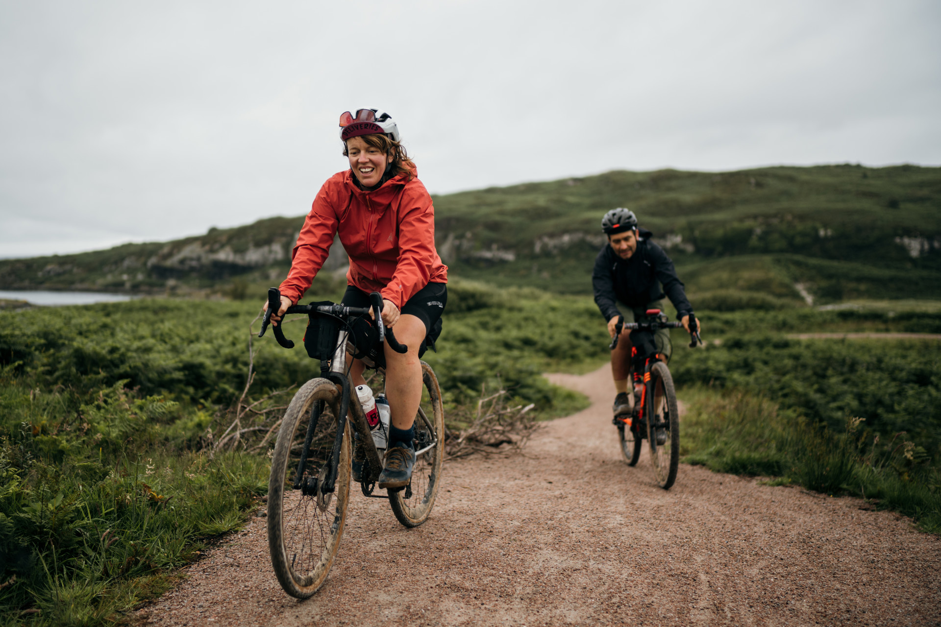 Jenny Graham and Markus Stitz Gravel Biking