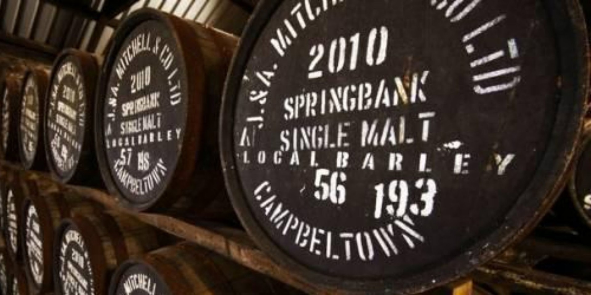 Background image - Springbank Whisky Casks