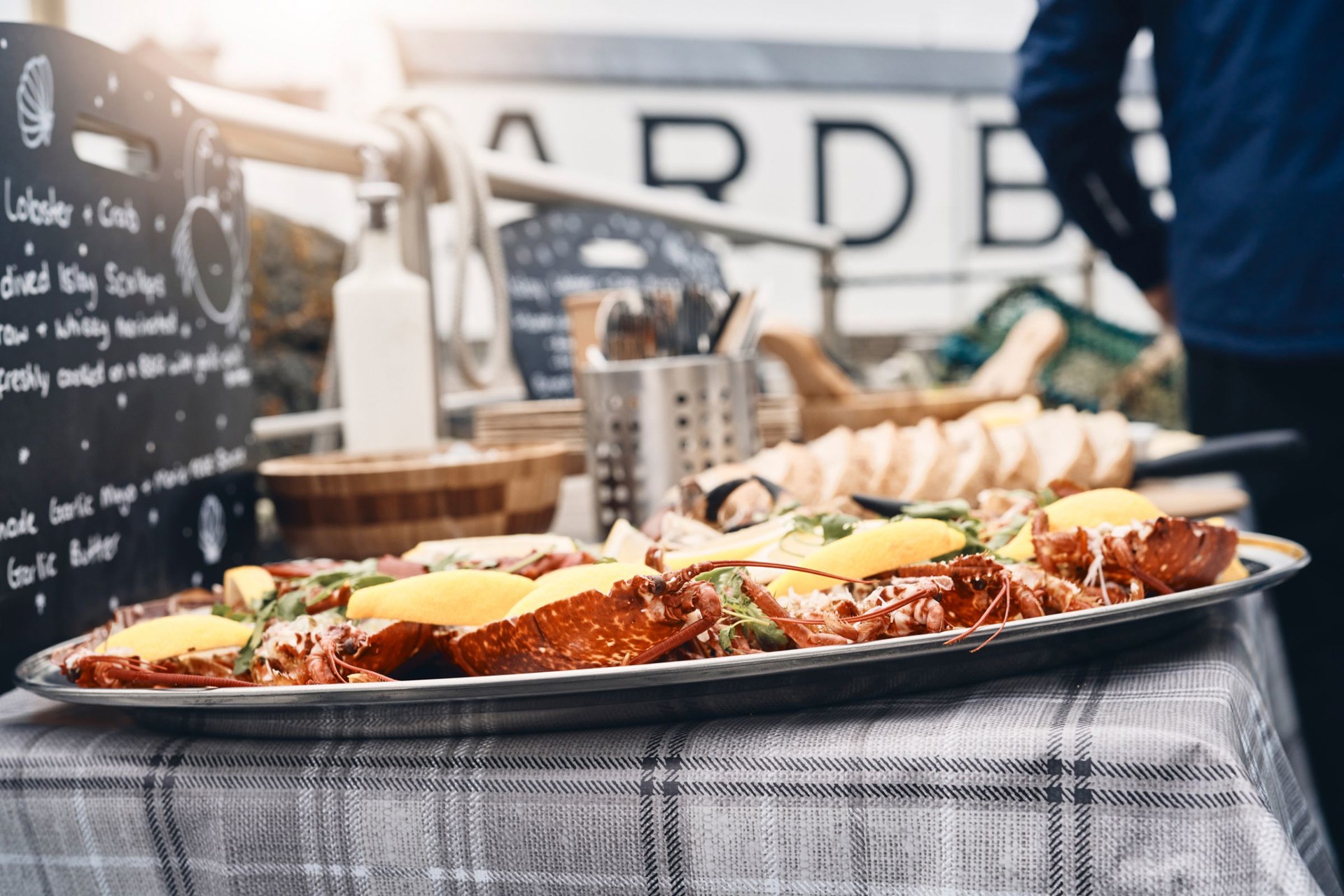 Background image - Islay Sea Adventure Seafood Platter