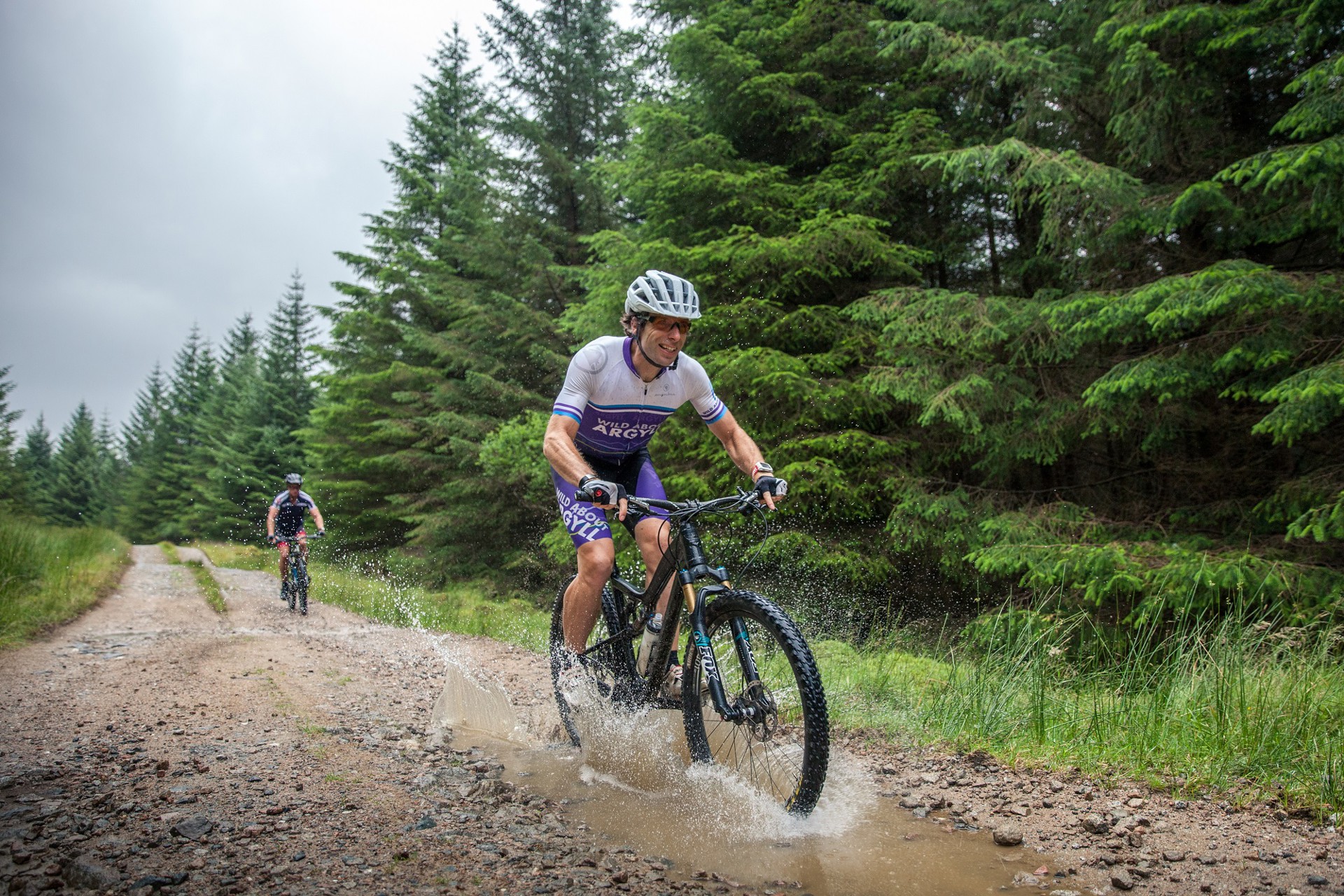 Background image - Argyll Forest Mountain Biking