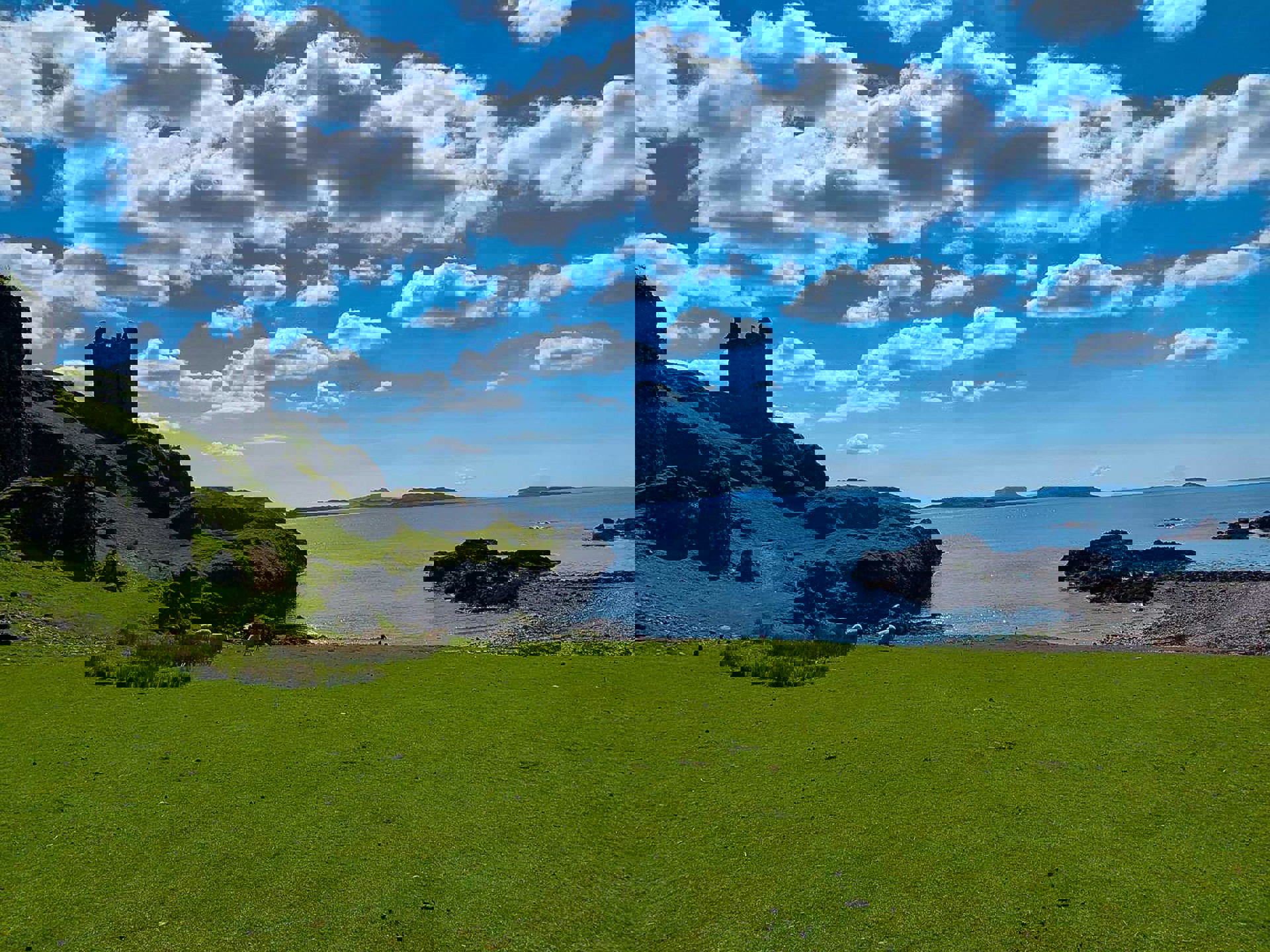 Kerrera Gylen Castle From The Field Katy Runacres Kelpie Media