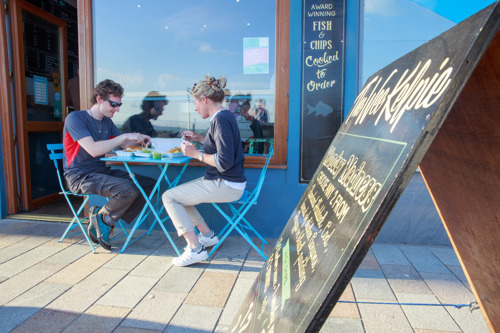 The seaside town of Helensburgh is a fantastic seafood destination.