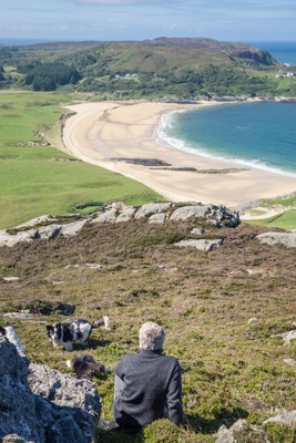 Colonsay Beach Portrait