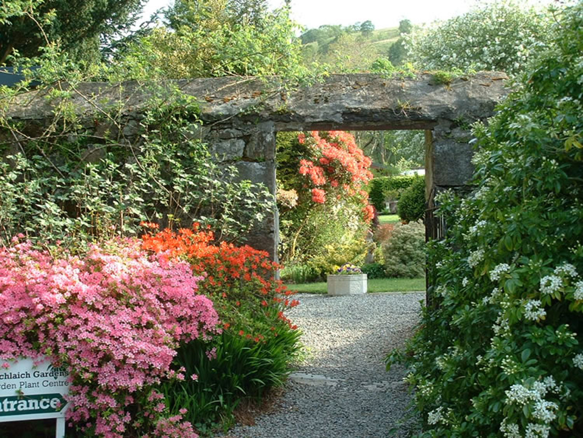 Background image - Walled Garden Gate