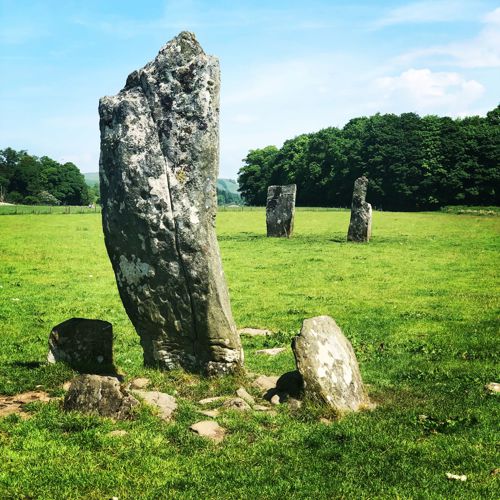 Visit the historic Kilmartin Standing Stones on your visit to Kilmartin.