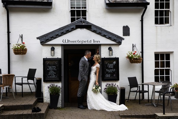 Wedding Front Of Inn