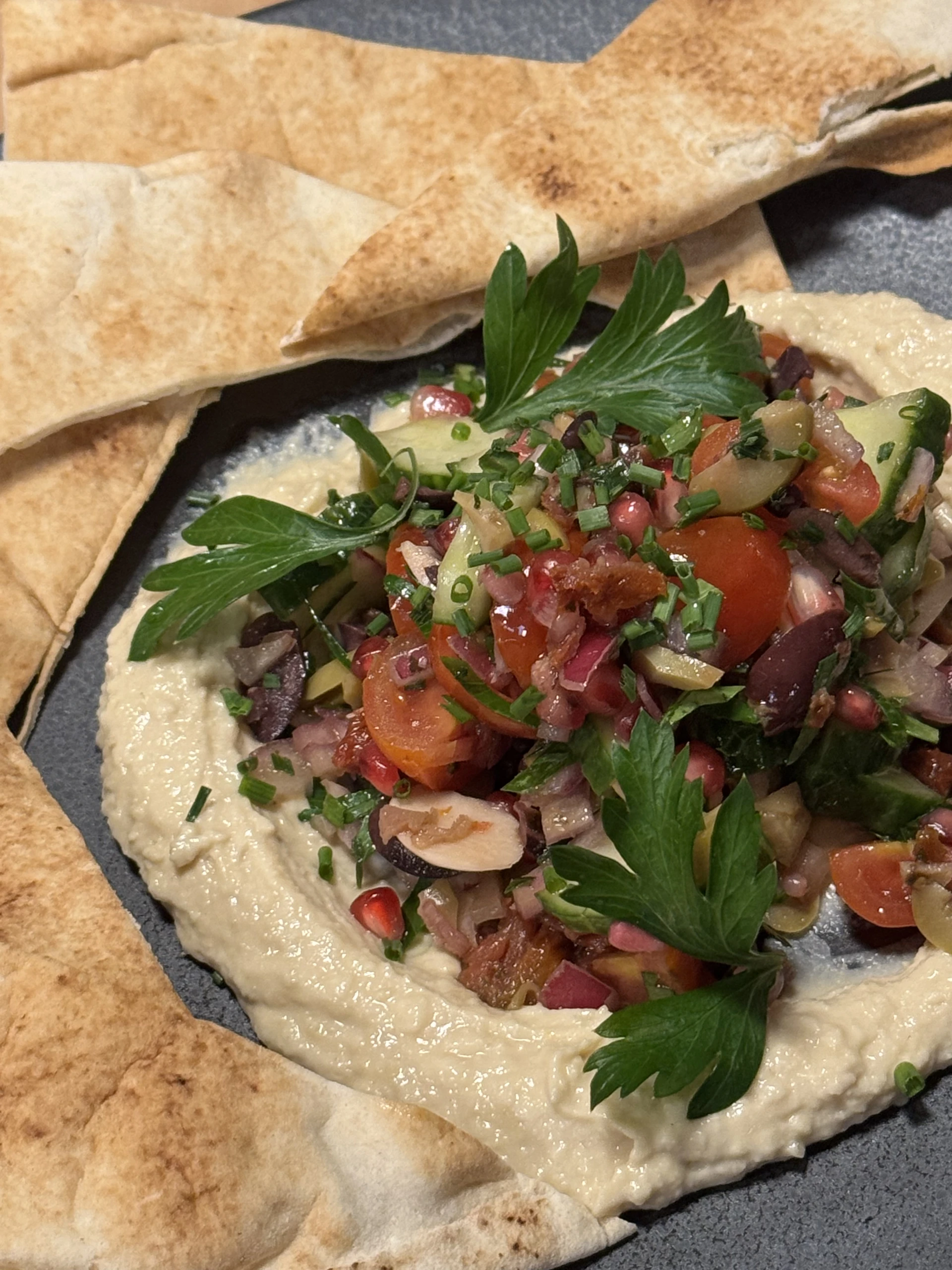 Garlic Bread But Fancy