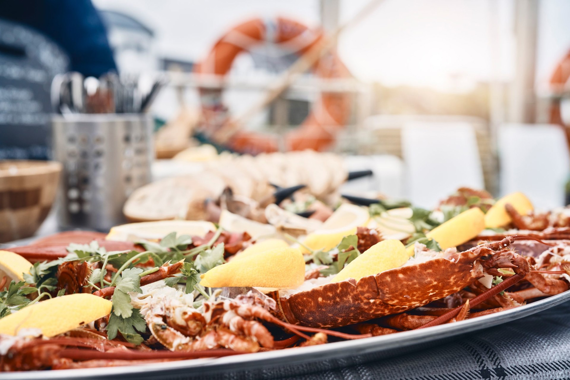 Background image - Islay Sea Adventures Seafood Platter 2